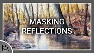 Painting Reflections WATERCOLOR landscape - 273