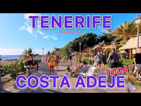 TENERIFE TODAY 🌴 Costa Adeje | Real Vibe & Weather Walk 4K