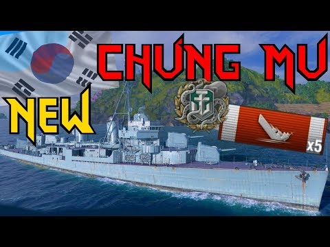 CHUNG MU ✖️ NEW tier IX Destroyer 192K DMG ✖️ World of Warships