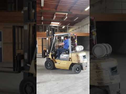 NCauctions.com CATERPILLAR Cat 50 5000 lb LP forklift Escondido Auctions