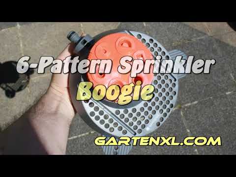 Gardena Boogie Manual 6 Pattern Sprinkler Boogie