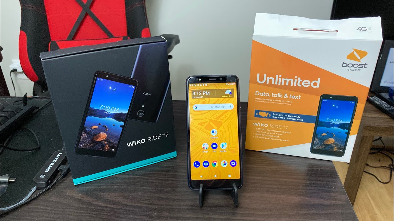 Wiko Ride 2 Unboxing Boost Mobile