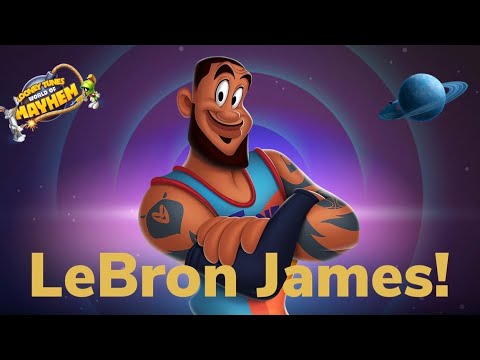 LeBron James Unlocked in Looney Tunes World of Mayhem!