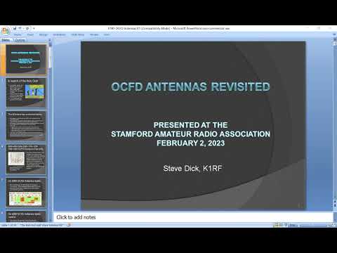 OCFD dipole antennas by Steve k1rf