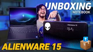 UNBOXING Notebook Alienware 15 💻🎮 DELL GAMER BARATO? Melhor que 16 AURORA, TUF F16, LOQ e NITRO V15?