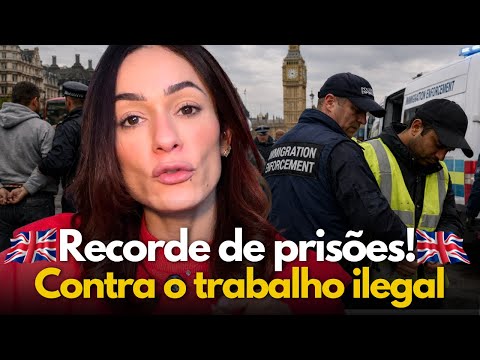 Government intensifies actions AGAINST ILLEGAL work in ENGLAND!