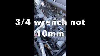 How to change a Coolant Temp Sensor (2016 Camaro SS)