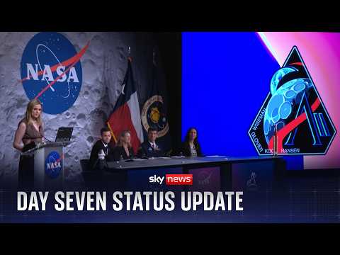 Artemis II update from NASA mission control