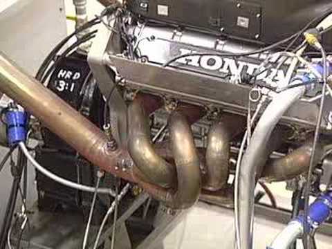 Honda f1 engine test video #7