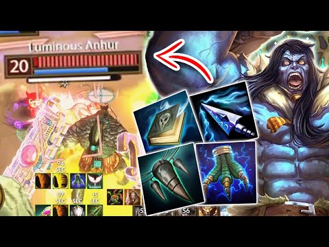 4 Lifesteal ITEMS on CABRAKAN DOES INSANE Damage in SMITE!