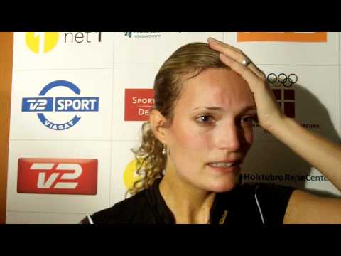 Tine is pleased to reach the final.MOV