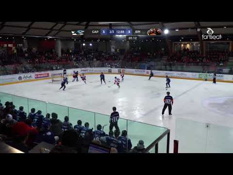 Résumé GAP vs EPINAL / Saxoprint Ligue Magnus J25 ©FANSEAT