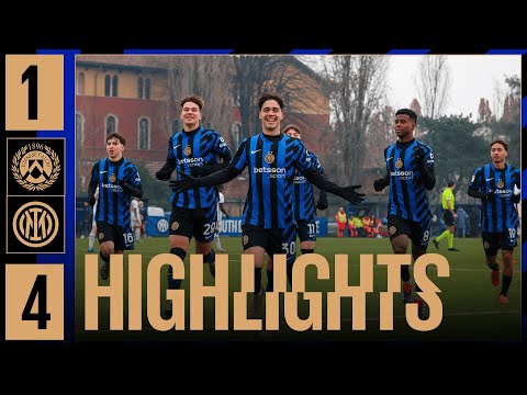 POKER NERAZZURRO 🖤💙🃏 | UDINESE 1-4 INTER | HIGHLIGHTS UNDER 20 | PRIMAVERA 1 2024/25 ⚽⚫🔵