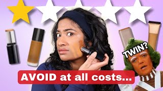 The Worst Foundations For Brown Skin (AVOID ❌)