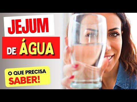 JEJUM DE ÁGUA - O que Você PRECISA SABER! (Vai te Surpreender)