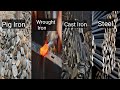 Difference Between Pig Iron Wrought Iron Cast Iron And Steel An Overview