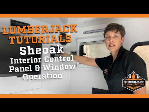 Sheoak Interior Control Panel & window usage