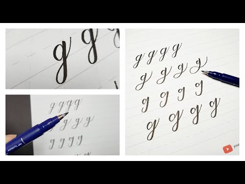 Práctica de Caligrafía | Letra "g"