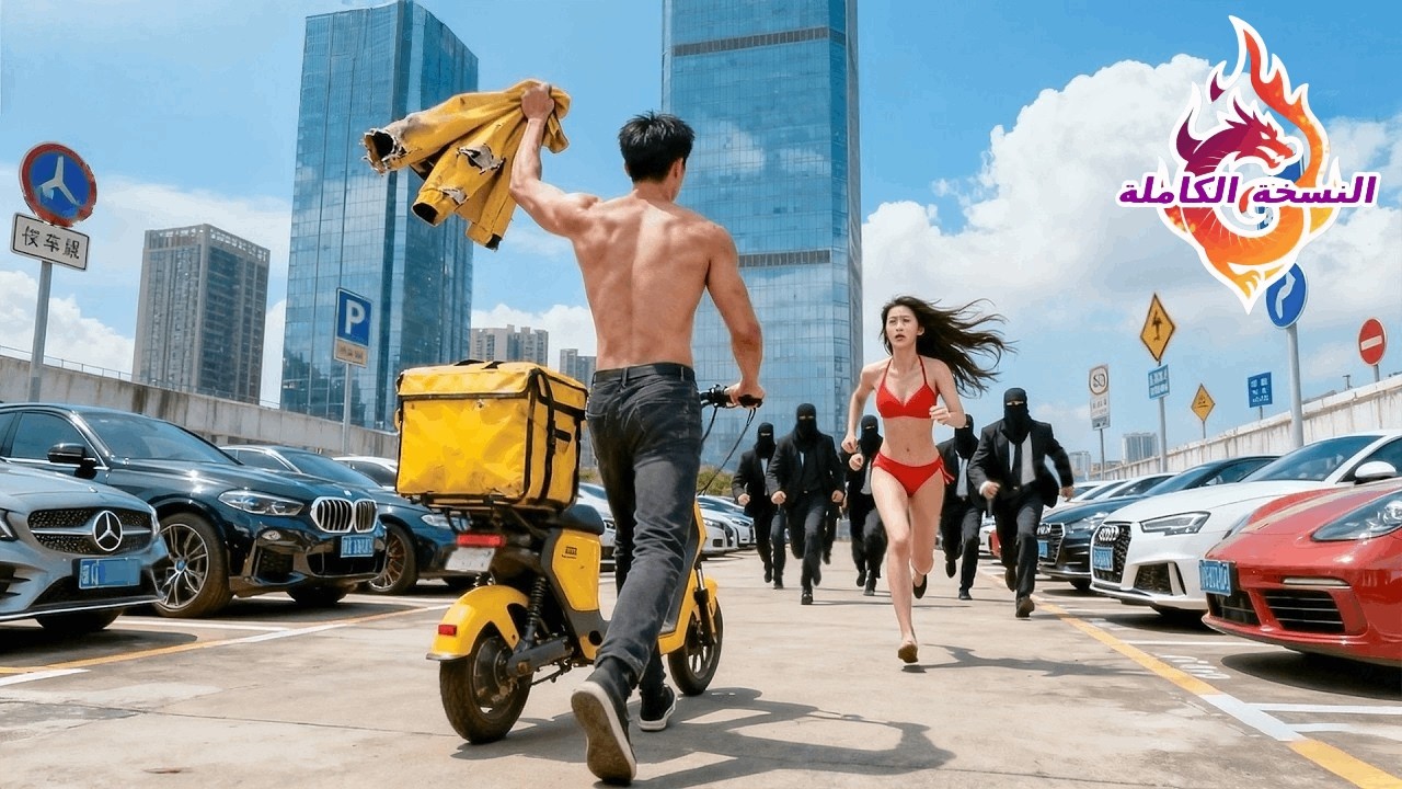 اختُطفت الرئيسة التنفيذية الجميلة، فأنقذها شاب فقير بعدما خلع قميصه وهزم الأشرار بلكمة! فوقعت بحبه!