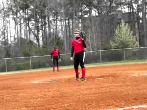 Marissa Guimbarda Pitching  3/4/2012