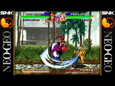 Test NeoGeo CD Set - MAME - isos in CHD - 4K