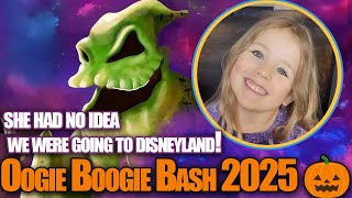 She Had No Idea We Were Going to Disneyland… (Oogie Boogie Bash 2025)