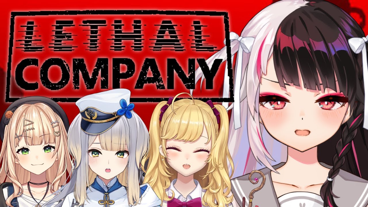 【Lethal Company】Lethal Company：りるれろちゃんズ　ゴミ拾いします【夜見れな/にじさんじ】