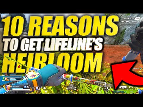 10 Reasons To Get LIfeline's Heirloom (apex legends shock sticks review)