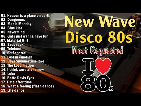 New Nonsstop Most Requested New Wave Disco 80s Nonstop Remix