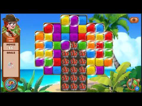 Lost Island Blast Adventure Level 980 - NO BOOSTERS 🏝️ | SKILLGAMING ✔️