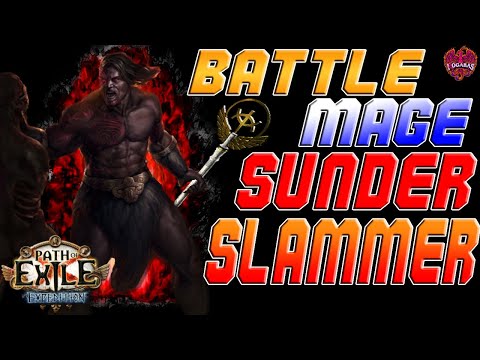 [PoE 3.15] - "BATTLEMAGE" CRY SUNDER SLAMMER  - BUILD GUIDE - SOLID ALL ROUNDER - HUGE AOE & DMG!