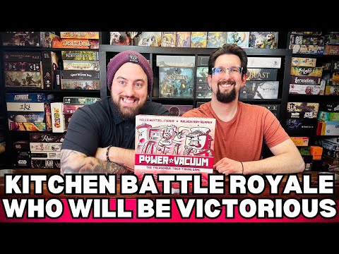 Power Vacuum Board Game First Impression Review
