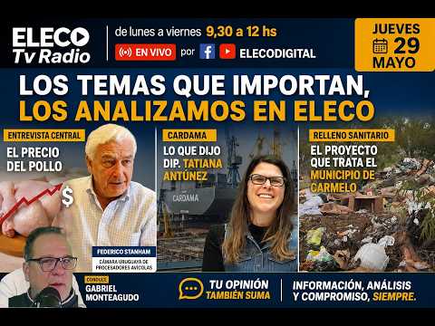 ELECODIGITAL EN VIVO. NOTICIAS DEL JUEVES 28 DE MAYO DE 2026. DESDE CARMELO PARA TODA LA REGIÓN