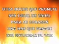 No Sabes Como Duele karaoke Marc Anthony