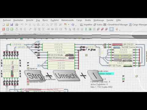 Modellbahn TrainController Tutorial #100: - Editiermodus mit Passwort versehen