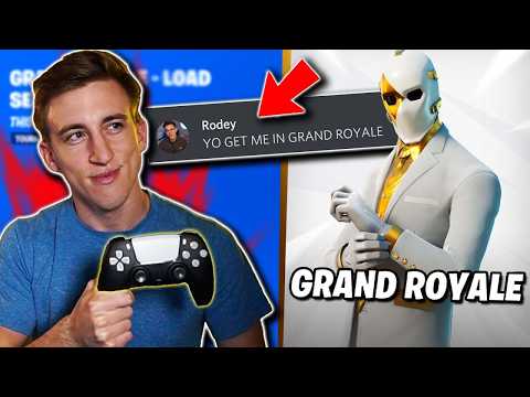 I snaked my way into FNCS Grand Royale..