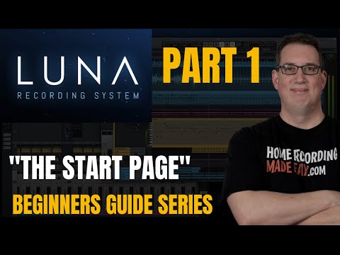 UAD Luna | Beginners Guide PT 1 | First Start Up