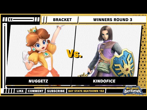 Bay State Beatdown 152 - Winners Round 3 - Nuggetz (Daisy) VS KindOfIce (Hero) - SSBU Singles