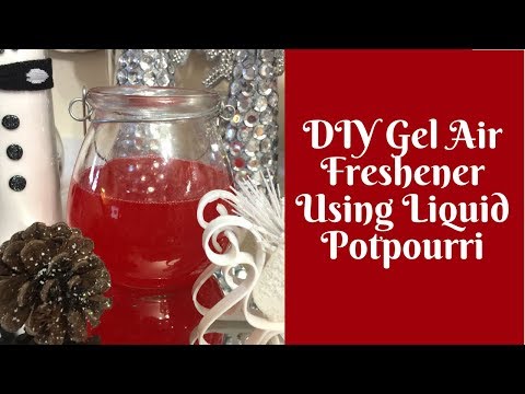 Christmas Crafts: DIY Gel Air Freshener (with and...