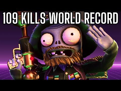 General Supremo is BROKEN. Solo World Record 109 Kills Xbox - PVZ GW2