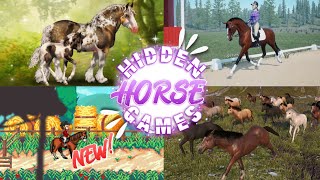 TOP HIDDEN HORSE GAMES OF 2023  Upcoming & Rel