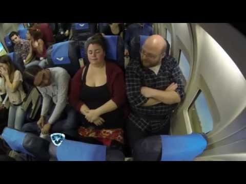 Showmatch 2014 - Daniel Agostini suffered #TheWorstFlightOfYourLife