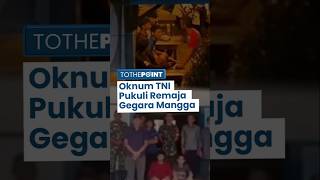 Viral Oknum TNI Pukuli Remaja Diduga Gegara Curi Buah Mangga, Berujung Damai & Siap Tanggung Jawab