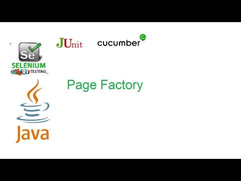Selenium Cucumber Java BDD Framework Class 7: Page Factory