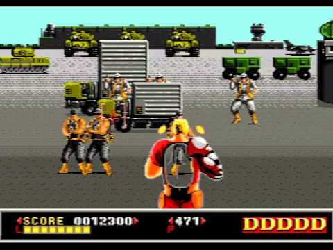 Dynamite Duke Megadrive