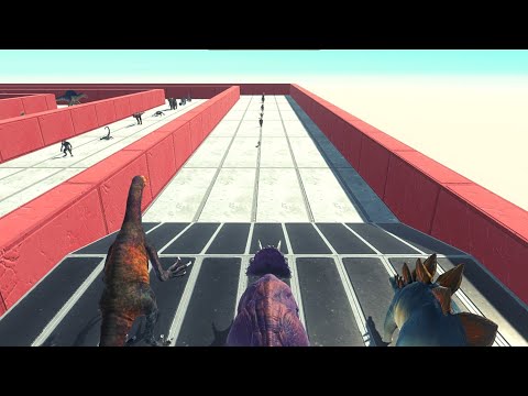 Impossible Maze - Spikes Herbivore ARBS | Animal Revolt Battle Simulator