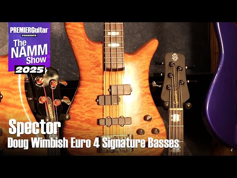 Spector Doug Wimbish Euro 4 Signature Basses | NAMM 2025