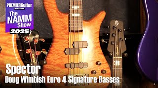 Video thumbnail for Spector Doug Wimbish Euro 4 Signature Basses | NAMM 2025 by Premier Guitar