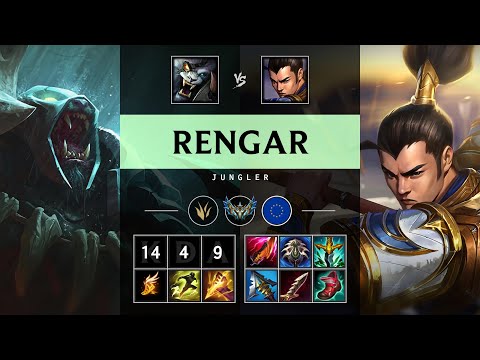 Rengar Jungle vs Xin Zhao - EUW Challenger Patch 25.13