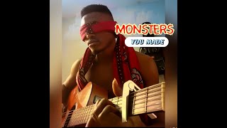 Monsters You Made - Burna Boy ft. Chris Martin | Blind Fingerstyle Cover